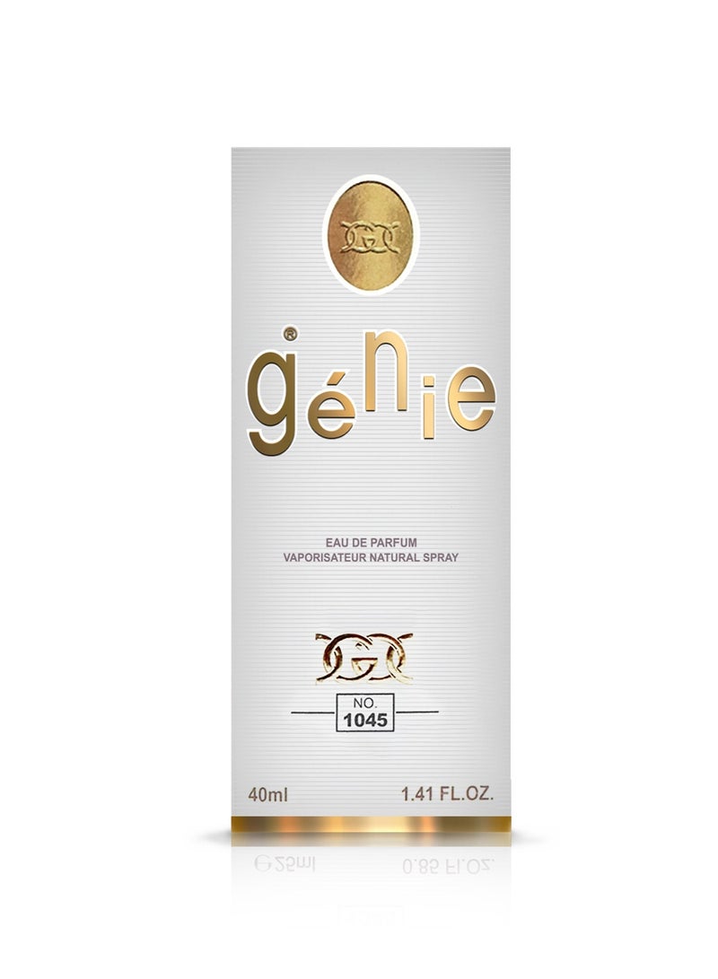 Genie Collection 1045 Perfume for Women 40ML EDP – Jasmine, Lily of the Valley, Rose & Orchid with Musk Vanilla Long Lasting Fragrance - Image 5