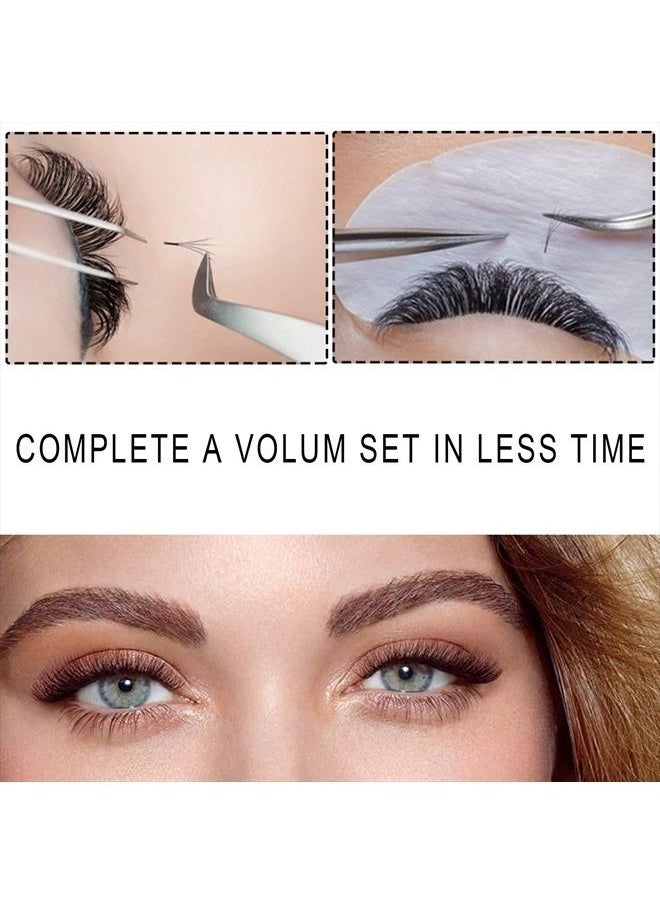 B&qaugen - Volume Lash Extensions DD-0.03-Mix Easy Fan Volume Lashes Rapid Blooming Eyelash Extensions .03. 05 .07 .10 Mega Volume Lash Extensions DD Curl (DD-0.03, 8-15 mm) - Image 1
