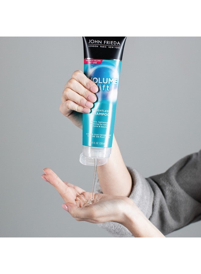 John Frieda Volume Lift Lightweight Shampoo for Natural Fullness, 8.45 Ounces, Safe for Color-Treated Hair, Volumizing Shampoo for Fine or Flat Hair - Image 5