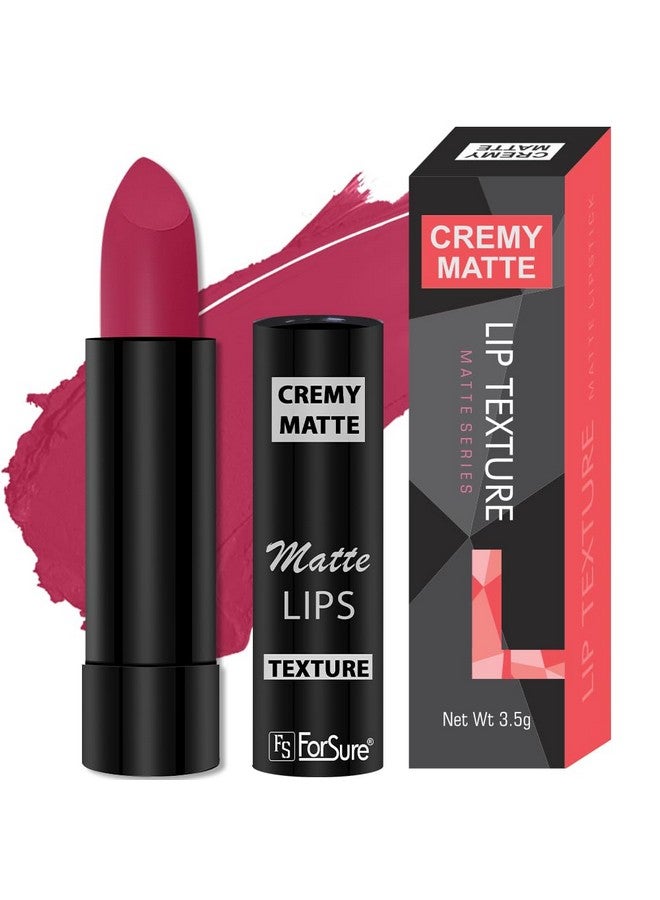 ForSure Cremy Matte Lipstick Combo Of 4 Shades- 3.5gm Each (Pink Berry, Rust Orange, Tan Red, Strawberry Pink) - Image 5