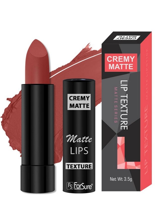 ForSure Cremy Matte Lipstick Combo Of 4 Shades- 3.5gm Each (Pink Berry, Rust Orange, Tan Red, Strawberry Pink) - Image 3