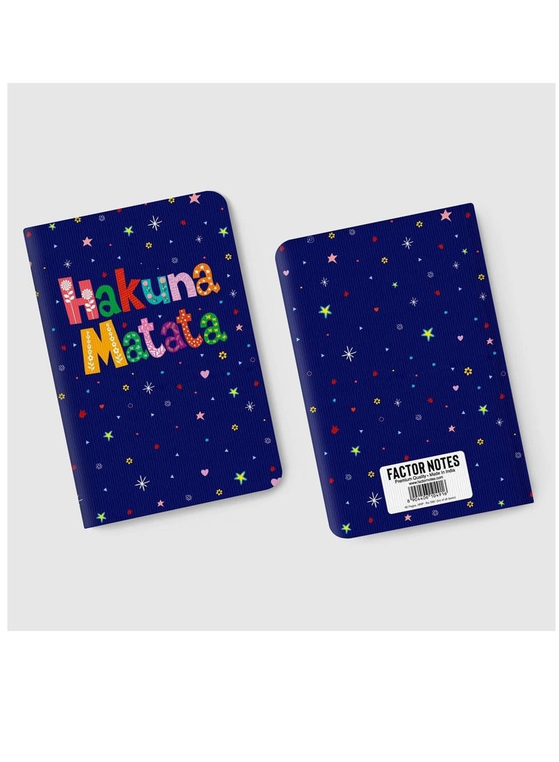 FACTOR NOTES B6 Size Small Journal Ruled Notebook 90gsm Thickness 112 Pages - Image 5