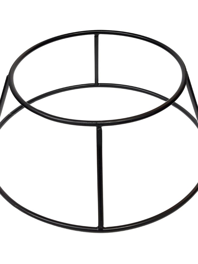 RAJ Round Black Buffet Stand 17x24x18cm - Image 3