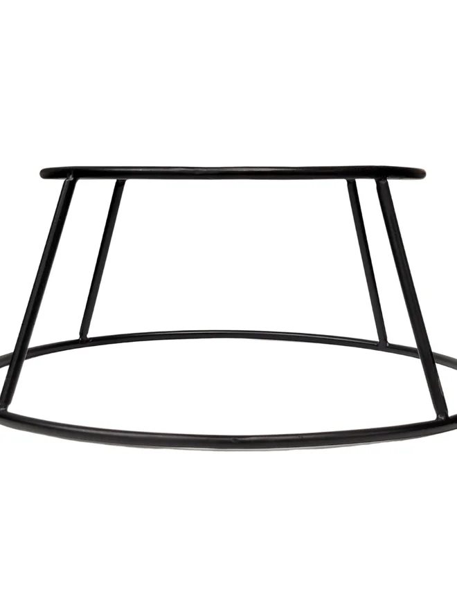 راج حامل بوفيه دائري أسود  سم