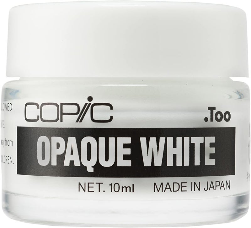 Copic Opaque White - 10ml Water-Based Ink for Artists - Image 1