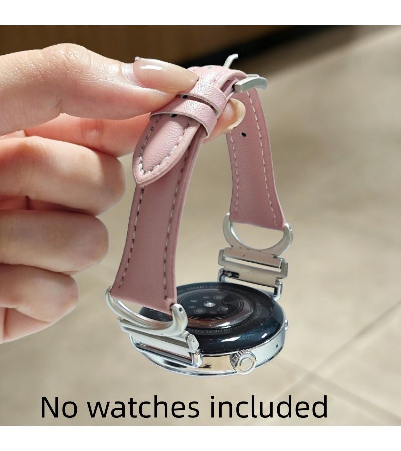 Mixed Colors 18mm Genuine Leather Watch Band Compatible with Huawei Fit3 Fit4 Band 8 9 10 - Image 3