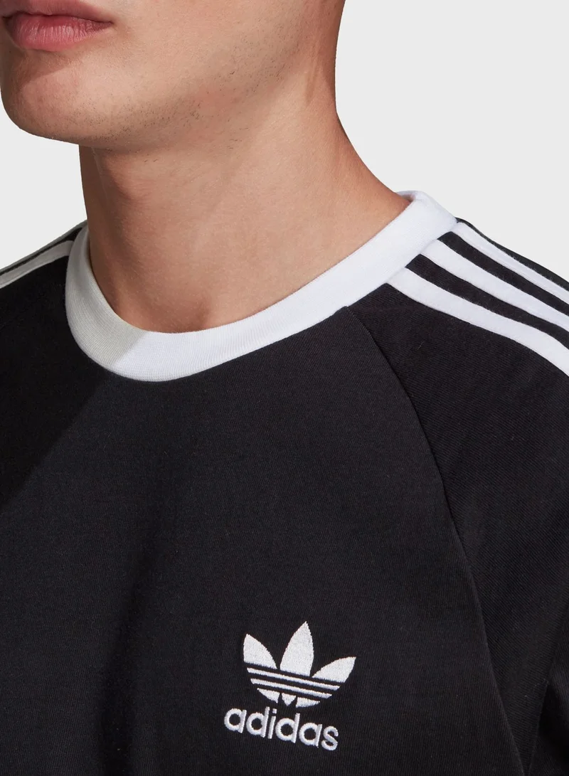 adidas Originals 3 Stripe T-Shirt