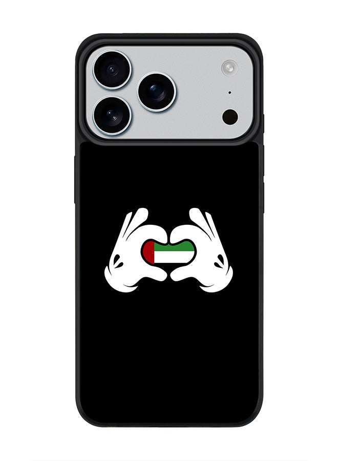 Stylizedd iPhone 17 Pro Max Case, [Compatible with MagSafe] Slim Magnetic cover Phone Case iPhone 17 Pro Max -Emarati Love - Image 1