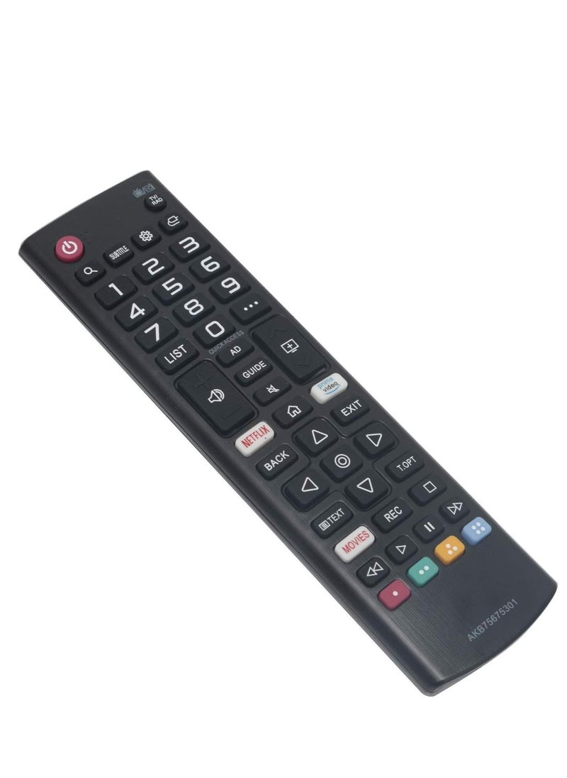 ELTRAZONE - Universal TV Remote Control for LG – Compatible with AKB75675301, AKB75675304, AKB75095308, AKB75675311 – Works with OLED, LED, and NANO Series – Replacement for 32LM6300, 43LM6300, 43UM7000, 49UM7000 & More – Easy Setup & Full Control - Image 1