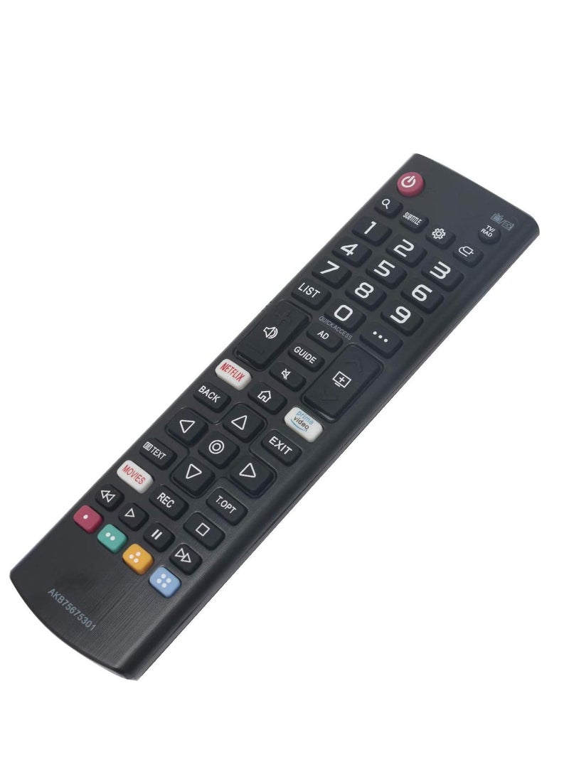ELTRAZONE - Universal TV Remote Control for LG – Compatible with AKB75675301, AKB75675304, AKB75095308, AKB75675311 – Works with OLED, LED, and NANO Series – Replacement for 32LM6300, 43LM6300, 43UM7000, 49UM7000 & More – Easy Setup & Full Control - Image 1
