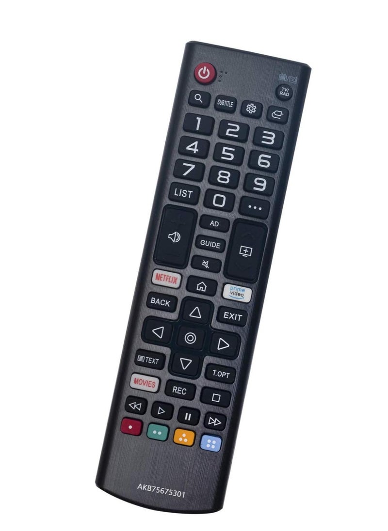 ELTRAZONE - Universal TV Remote Control for LG – Compatible with AKB75675301, AKB75675304, AKB75095308, AKB75675311 – Works with OLED, LED, and NANO Series – Replacement for 32LM6300, 43LM6300, 43UM7000, 49UM7000 & More – Easy Setup & Full Control - Image 1