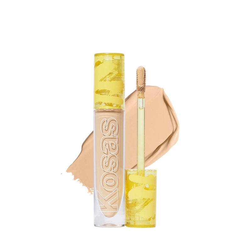 Kosas Revealer Concealer  Medium Coverage Makeup with Hyaluronic Acid Conceals Dark Circles Under Eyes Dark Spots and Blemishes  Brightens Hydrates LongLasting  Vegan Tone 05 W
