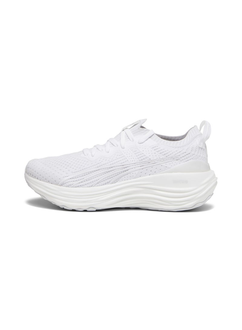 PUMA Foreverrun NITRO Knit Womens White Running Shoes - Image 2