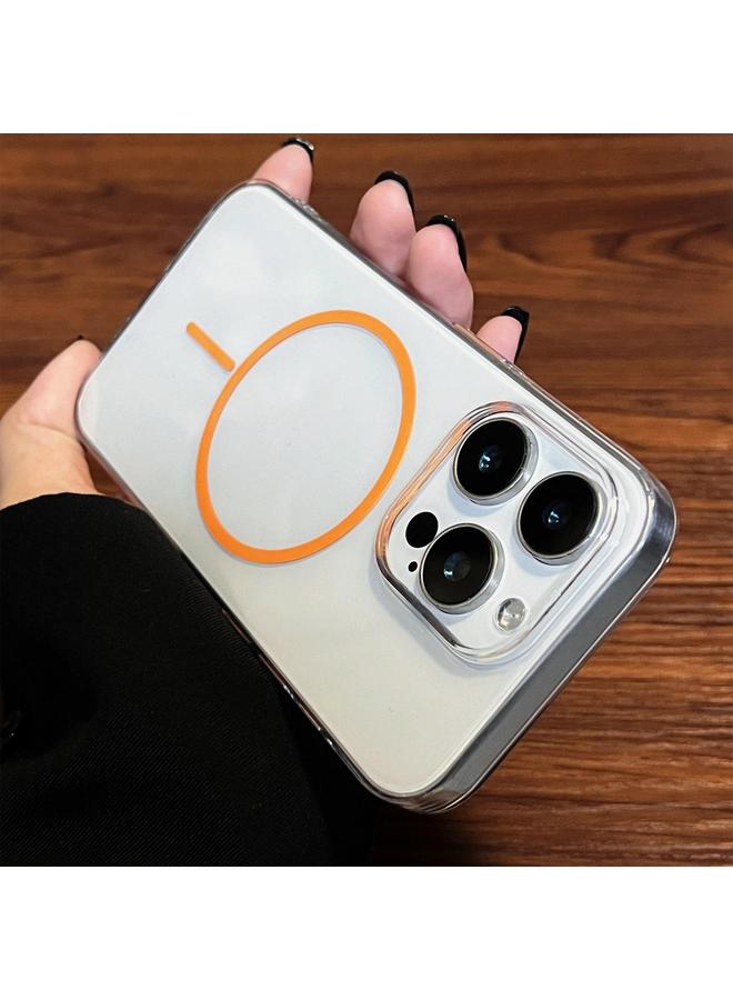 S-TOP Case For iPhone 14 Pro Clear Color PC Thin Circle MagSafe Phone Case - Image 2