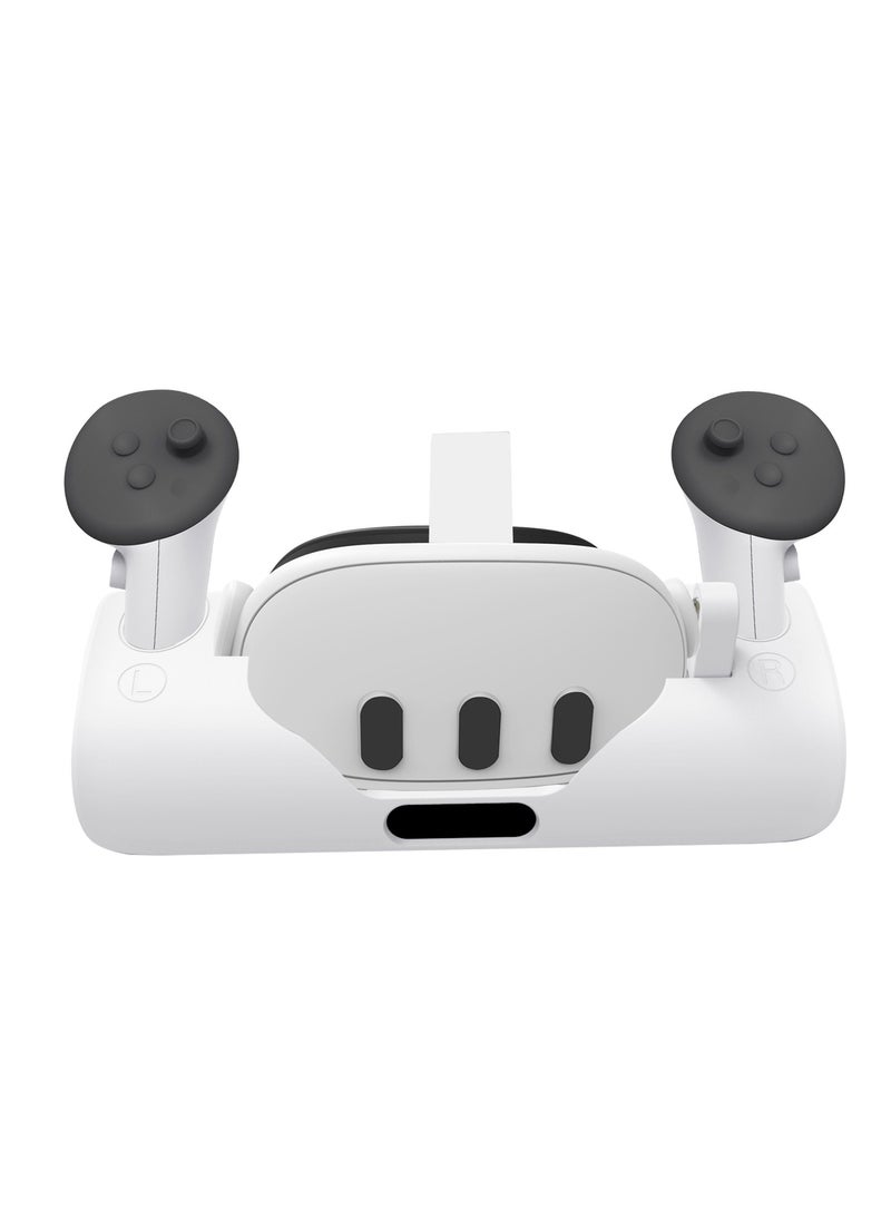 General Oculus Quest3VR Headset Charging Dock and Meta Quest3 Controller Charging Dock with Display Light  - Image 5