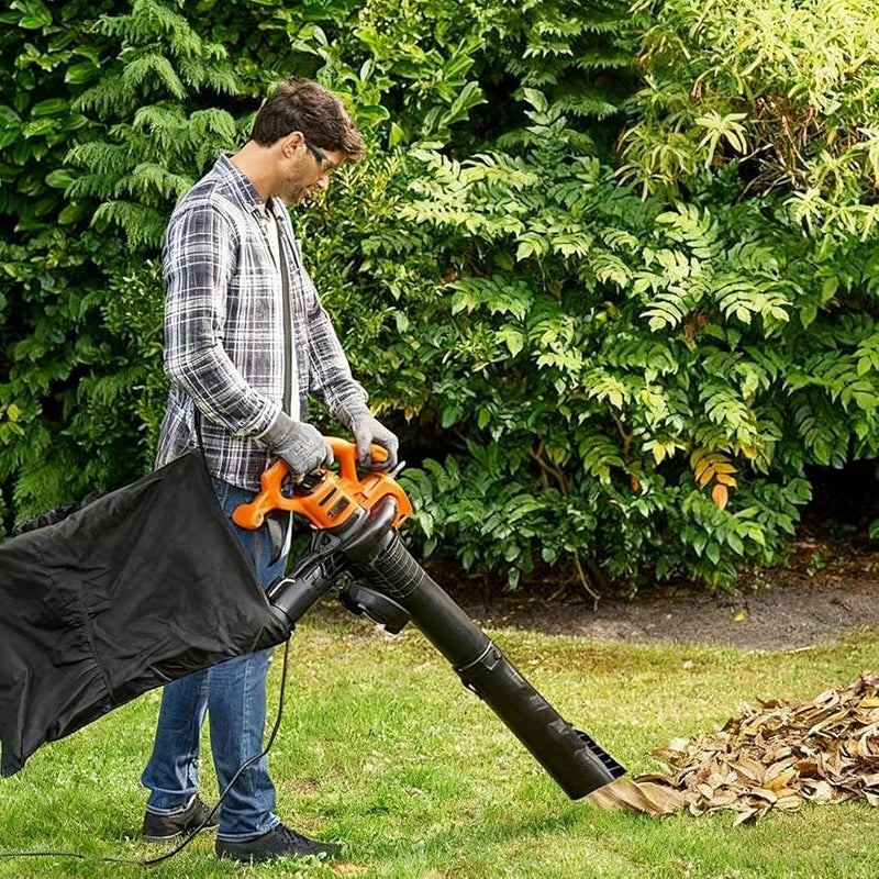 حقيبة كبيرة السعة لجمع الأوراق بسحاب سفلي للفناء والحديقة والتراس والممر - Image 3