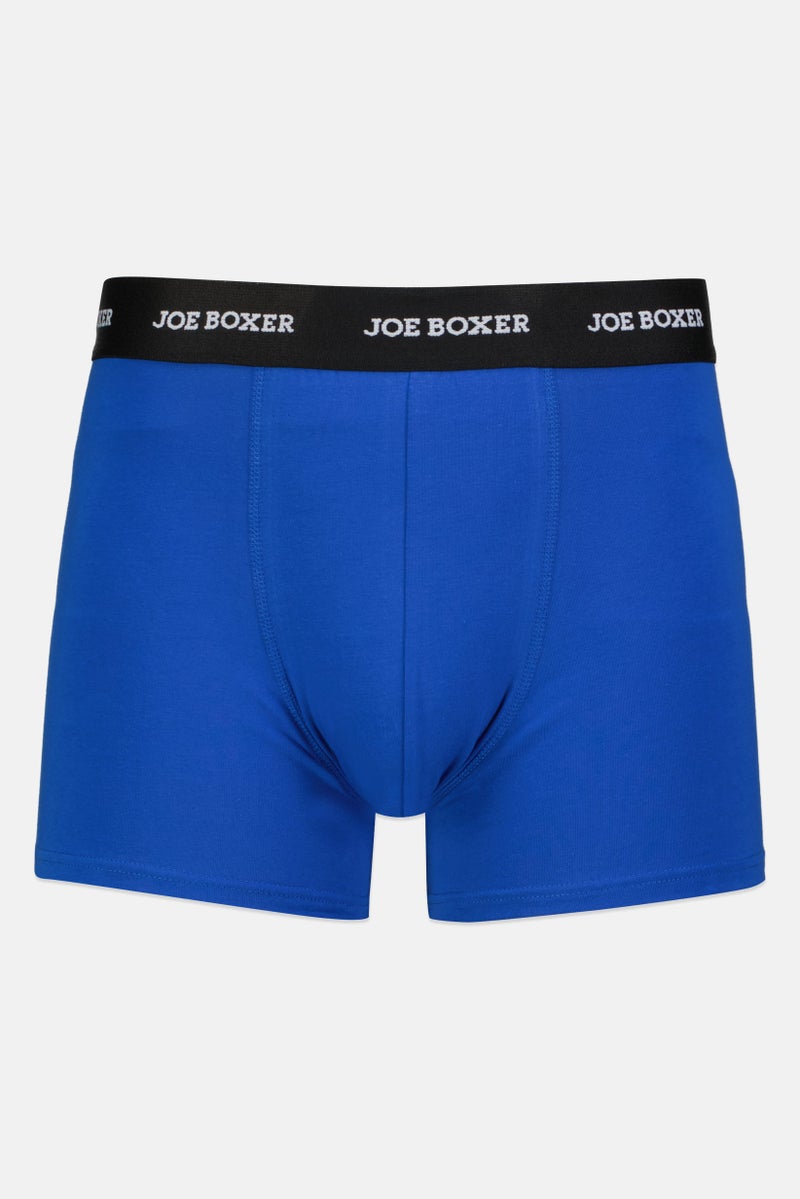 Joe Boxer شورت بوكسر ثلاث قطع للرجال بشعار العلامة التجارية، متعدد الألوان - Image 5