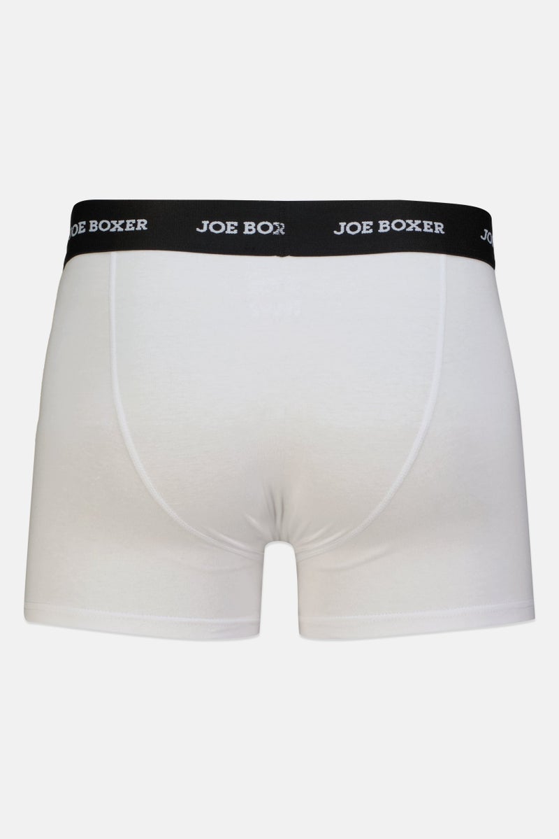 Joe Boxer شورت بوكسر ثلاث قطع للرجال بشعار العلامة التجارية، متعدد الألوان - Image 4