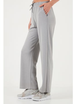 Lela Stretch Wide Leg Regular Fit Oysho Fabric Sweatpants Women's Sweatpants 5865881  - Image 3