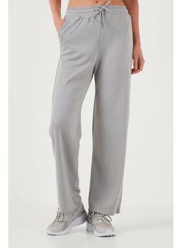Lela Stretch Wide Leg Regular Fit Oysho Fabric Sweatpants Women's Sweatpants 5865881  - Image 4
