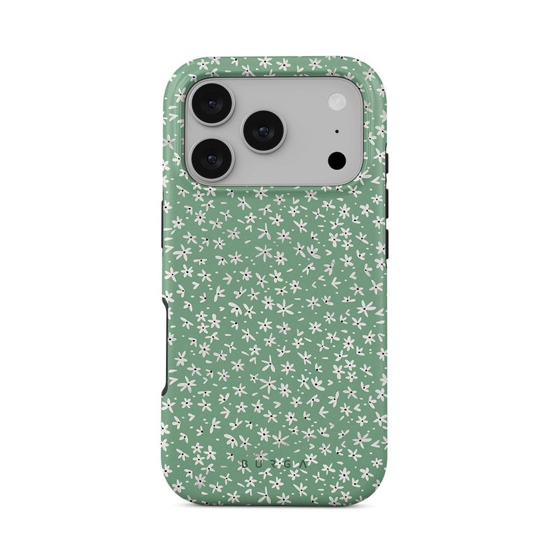 Burga iPhone 17 Pro Max Lush Meadows Premium Case Compatible with Hybrid Dual-Layer Hard Shell + Silicone Protection - Scratch-Resistant Shockproof Mobile Cover - Image 1