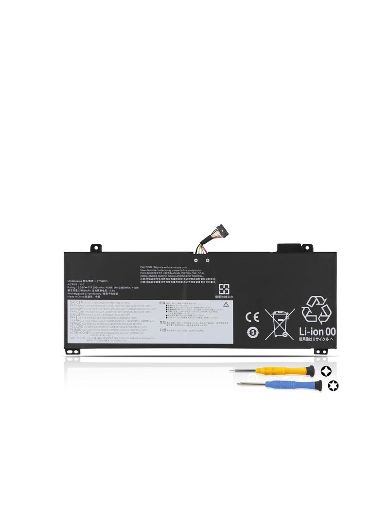 Terabyte بطارية لابتوب L17C4PF0 L17M4PF0 لجهاز Lenovo Ideapad S530-13IML S530-13IWL 81WU 81J7 Xiaoxin Air 13IWL 5B10R38649 5B10R38650 5B10W67314 SB10W67316 5B10W67405 SB10W67414 45Wh 4 خلايا - Image 3