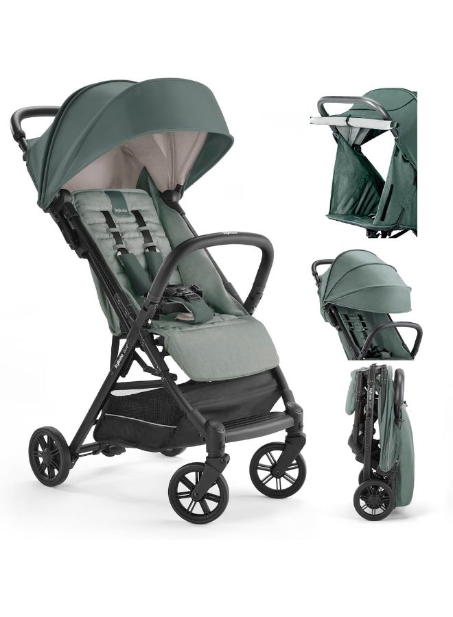 Inglesina Quid Stroller, Elephant Gray - Compact, Airplane Travel Stroller for Babies & Toddlers - Image 1