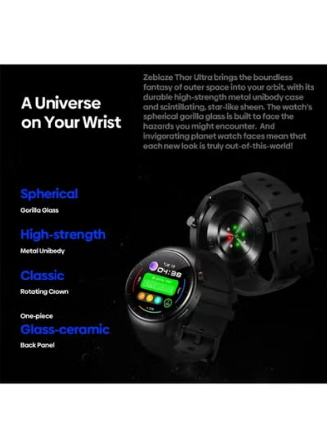 AROAQ - Zeblaze Thor Ultra Android 8.1 Smart Watch AMOLED Screen 4G Independent Network Built-in GPS 16GB Storage Google Play 8.1 - Image 1