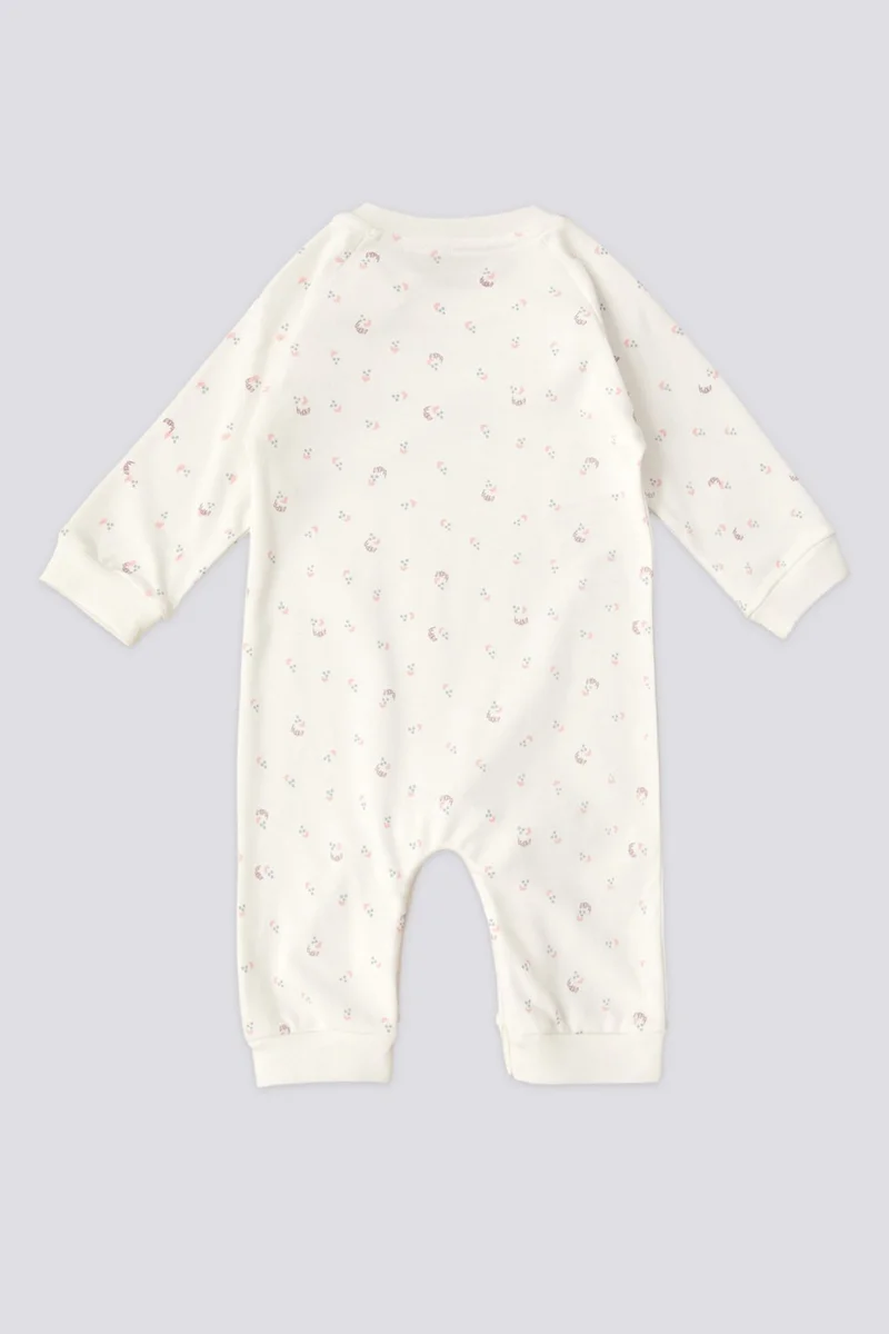 U.S. Polo Assn. Baby Girl Cream Pajama Set 50303667-VR071
