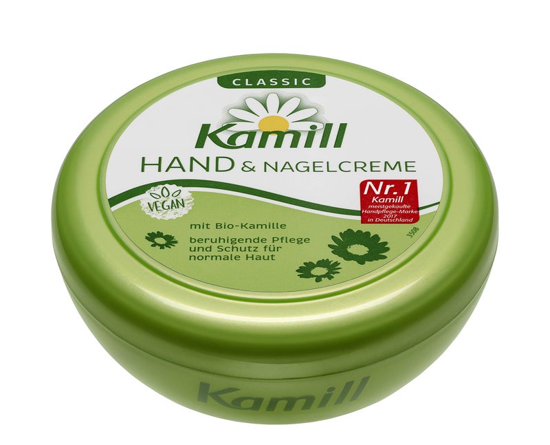 Kamill Classic Hand and Nail Cream for Normal to Dry Skin with German Chamomile Extract and Bisabolol, Calm and Gentle, Skin Compatibility Dermatologically Approved, Pack of 2 (8.45 Ounces Each) - Image 1