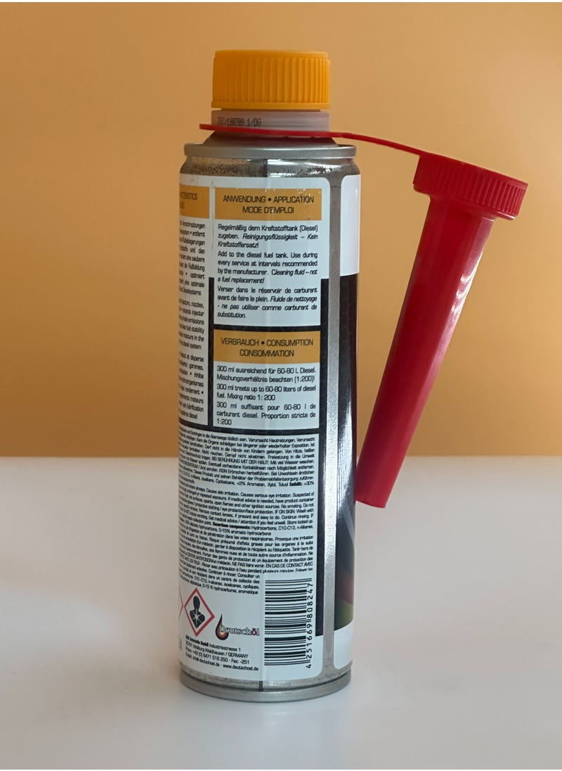 DEUTSCHE KUCHE - DEUTSCHE KUCHE DIESEL SYSTEM CLEANER 300ML Pack of 3 - Image 1