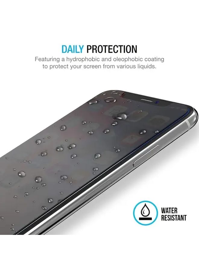 Privacy Screen Protector Anti Spy Tempered Glass For iPhone 17 Pro Max Black - Image 2
