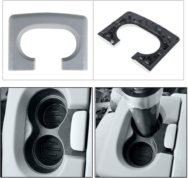 cheekyglo Car Center Console Cup Holder Pad Replacement for 2004-2014 Ford F150 - Image 5
