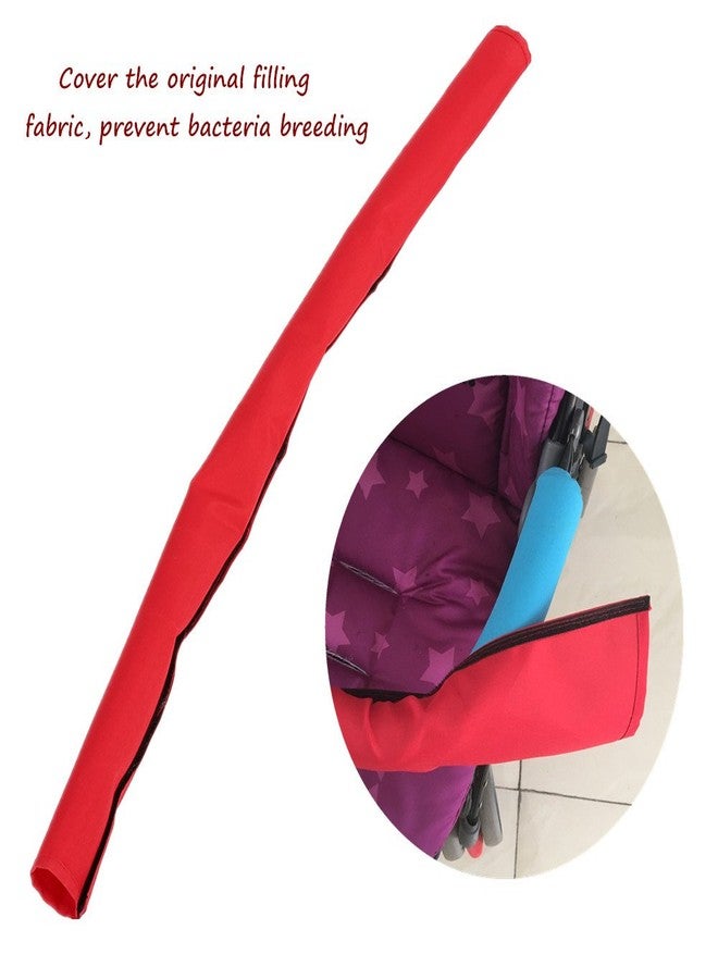 Fdit قفازات دافئة لمقابض عربة الأطفال Fdit 5 قطع (أحمر) - Image 5