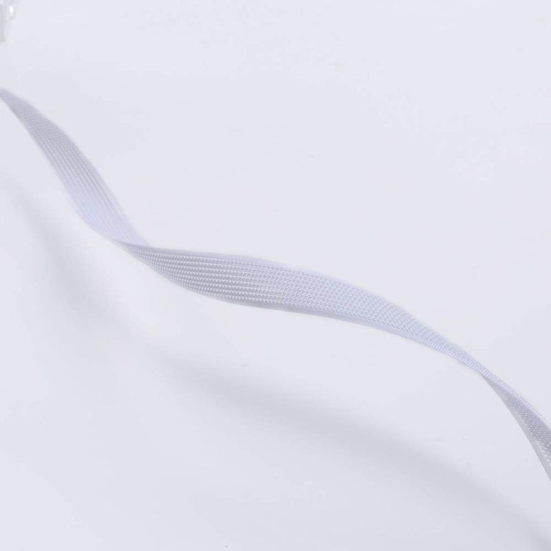 Sntieecr سنتيكر 1/2 بوصة × 25 ياردة عظم بوليستر أبيض للخياطة، من خلال عظم منخفض الكثافة لفستان الزفاف، قبعات التمريض، الكورسيه، فساتين الزفاف، فساتين الحفلات، الملابس الداخلية، ملابس السباحة، القبعات وحقائب اليد - Image 4