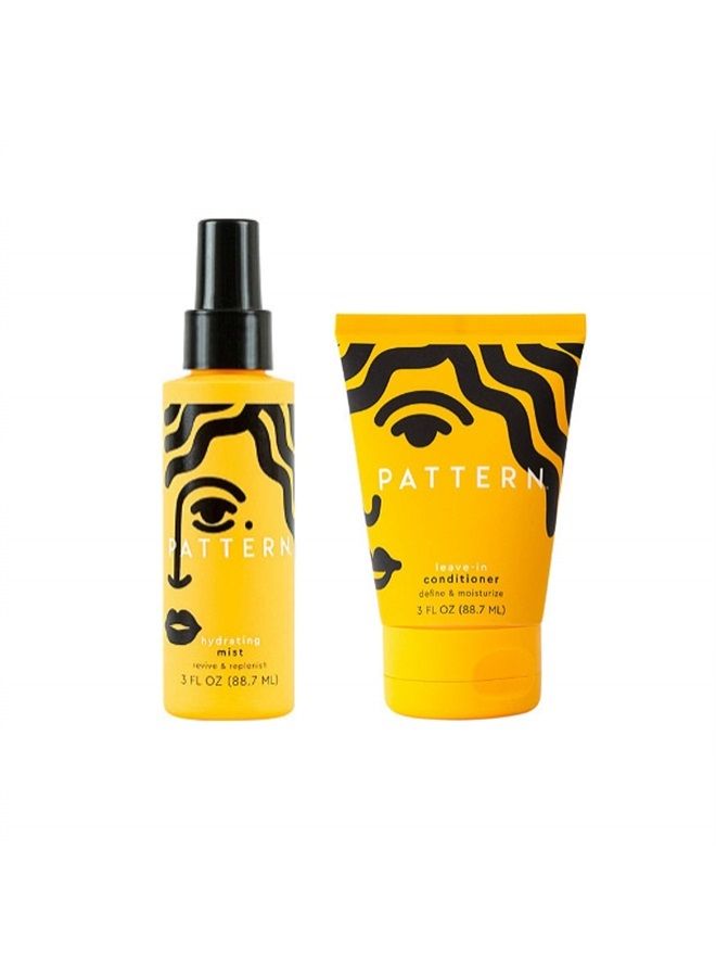 Pattern by Tracee Ellis Ross رذاذ مرطب ومكيف للشعر من باترن | حدد ورطب تجاعيدك! رذاذ إنعاش وتجديد! مجموعة 3 أونصات - Image 1
