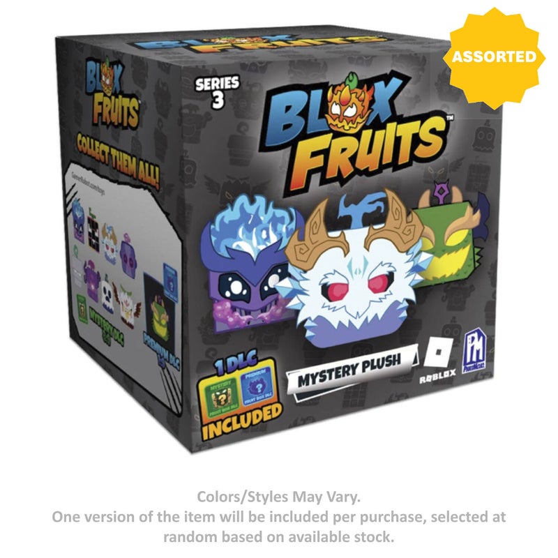 Blox Fruits Series 3 Mystery Plush Box (20.32 cm, Assorted) - Image 1