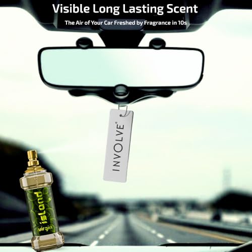 Involve your senses Involve Rainforest Virgin Island Fragrance Car Perfume - IRF07-30 ml | Royal Fine Fragrance Luxury Spray Air Freshener| Car Accessories interior | car perfumes and fresheners | Long lasting fregrance - Image 4