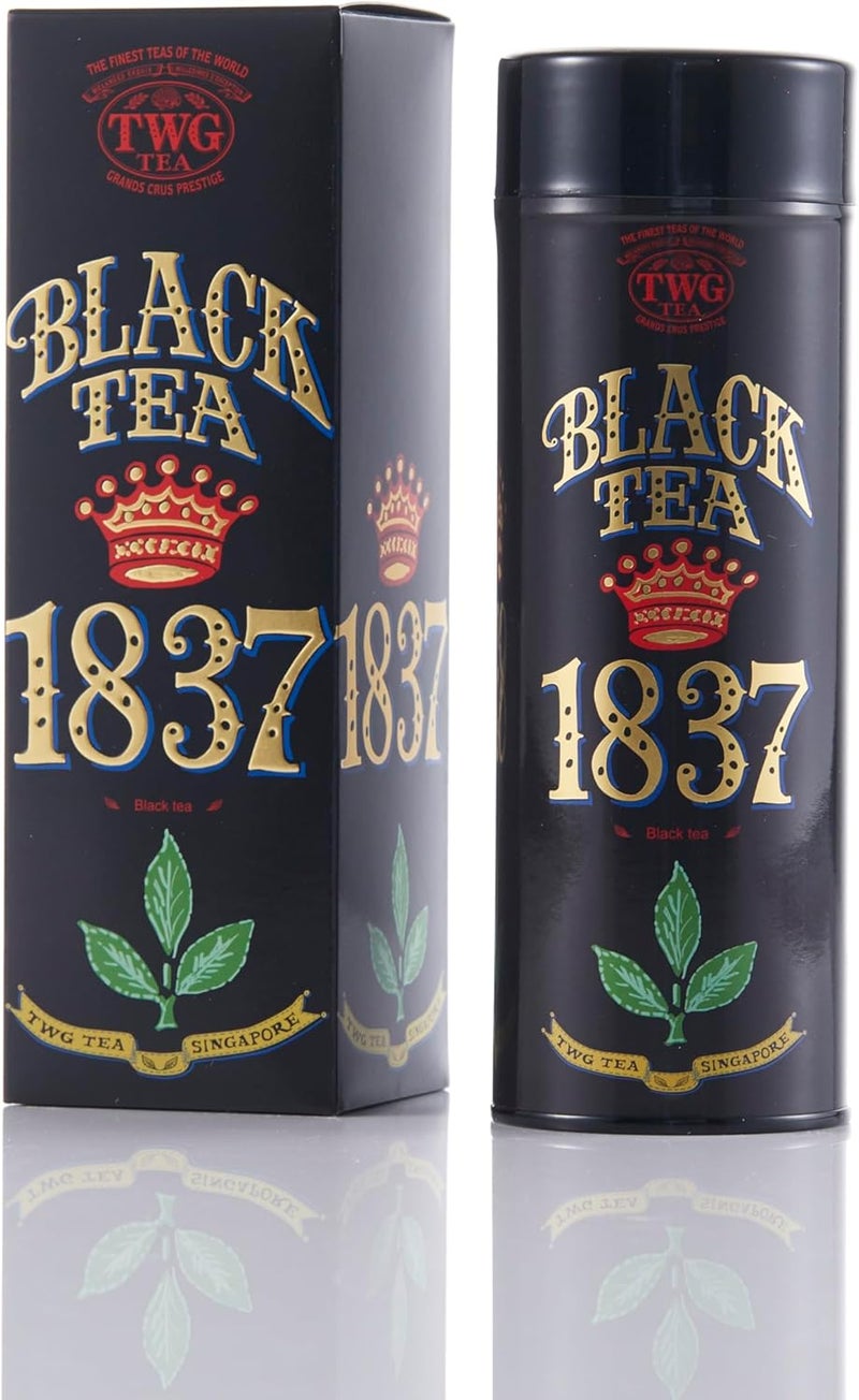 TWG Tea 1837 Black Tea - Exquisite Loose Leaf Blend in Haute Couture Tin, 100g - Image 1