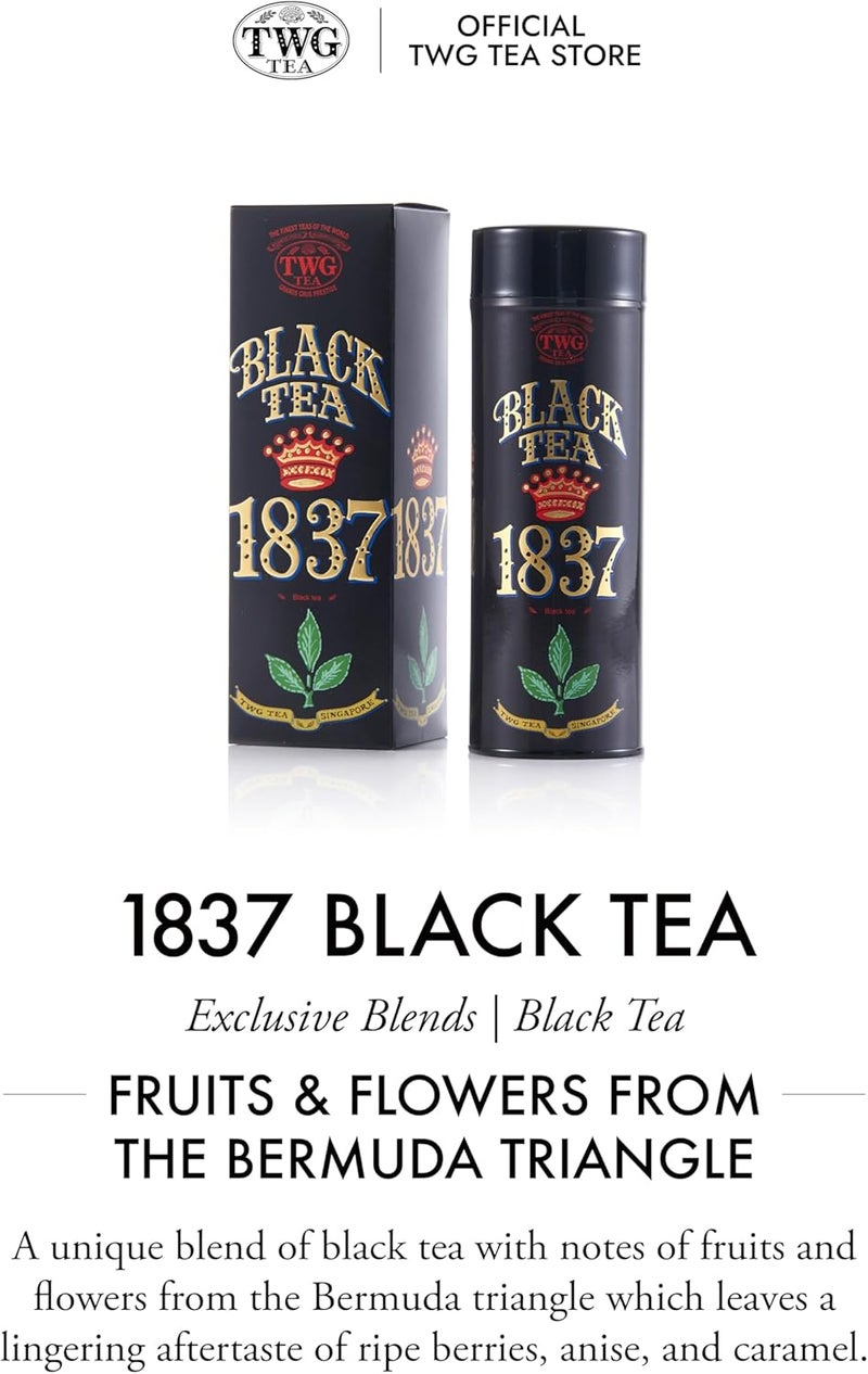 TWG Tea 1837 Black Tea - Exquisite Loose Leaf Blend in Haute Couture Tin, 100g - Image 3