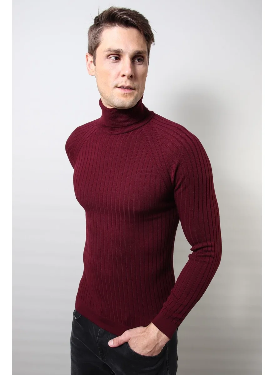 الكسندر جاردي Corduroy Turtleneck Sweater (E20-18059)