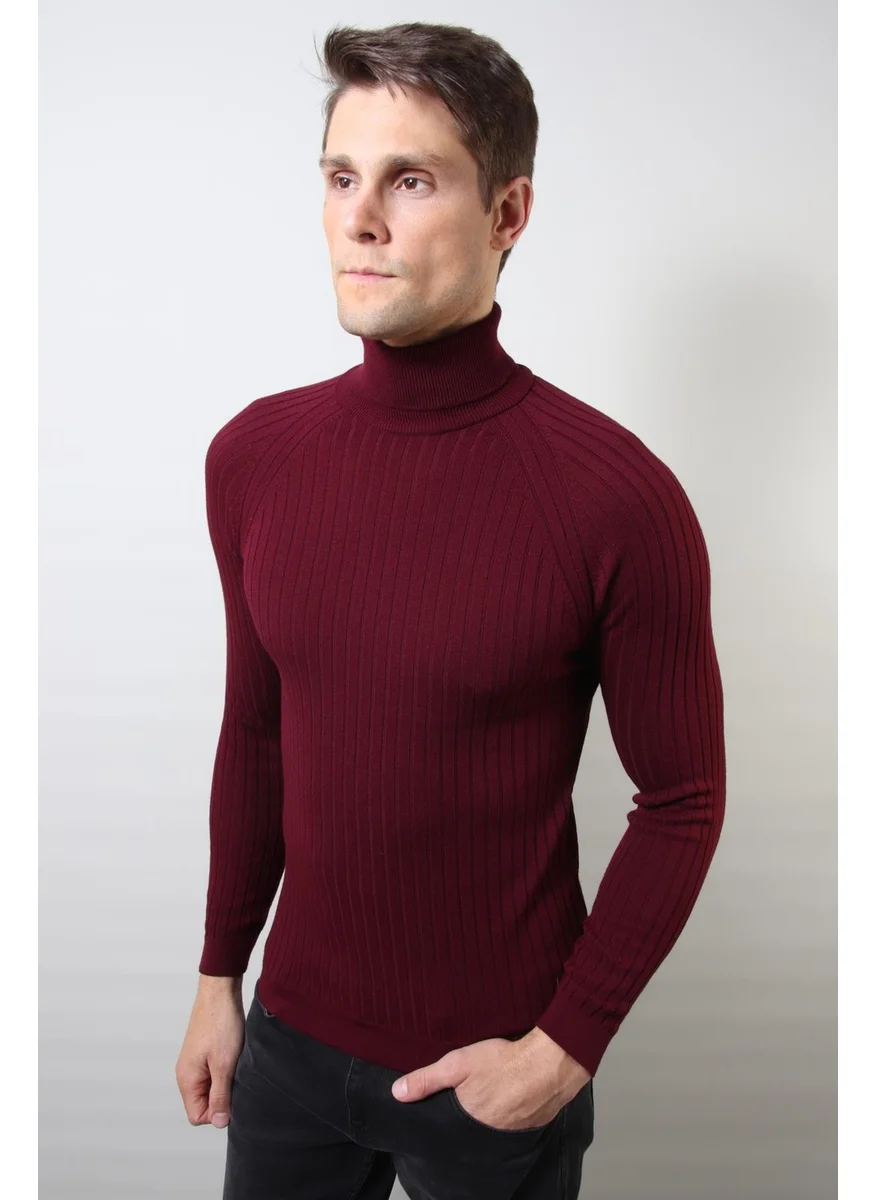 Alexander Gardi Corduroy Turtleneck Sweater (E20-18059)