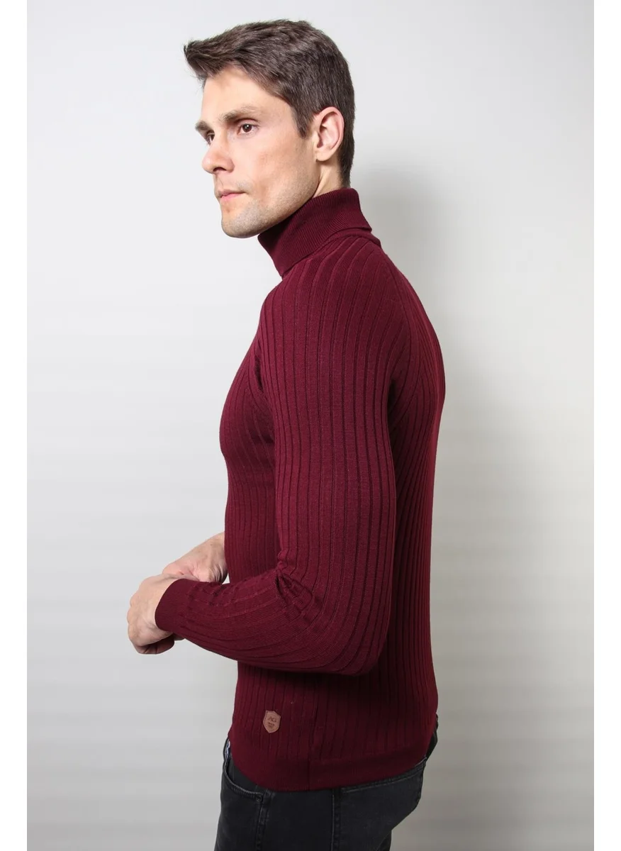 الكسندر جاردي Corduroy Turtleneck Sweater (E20-18059)