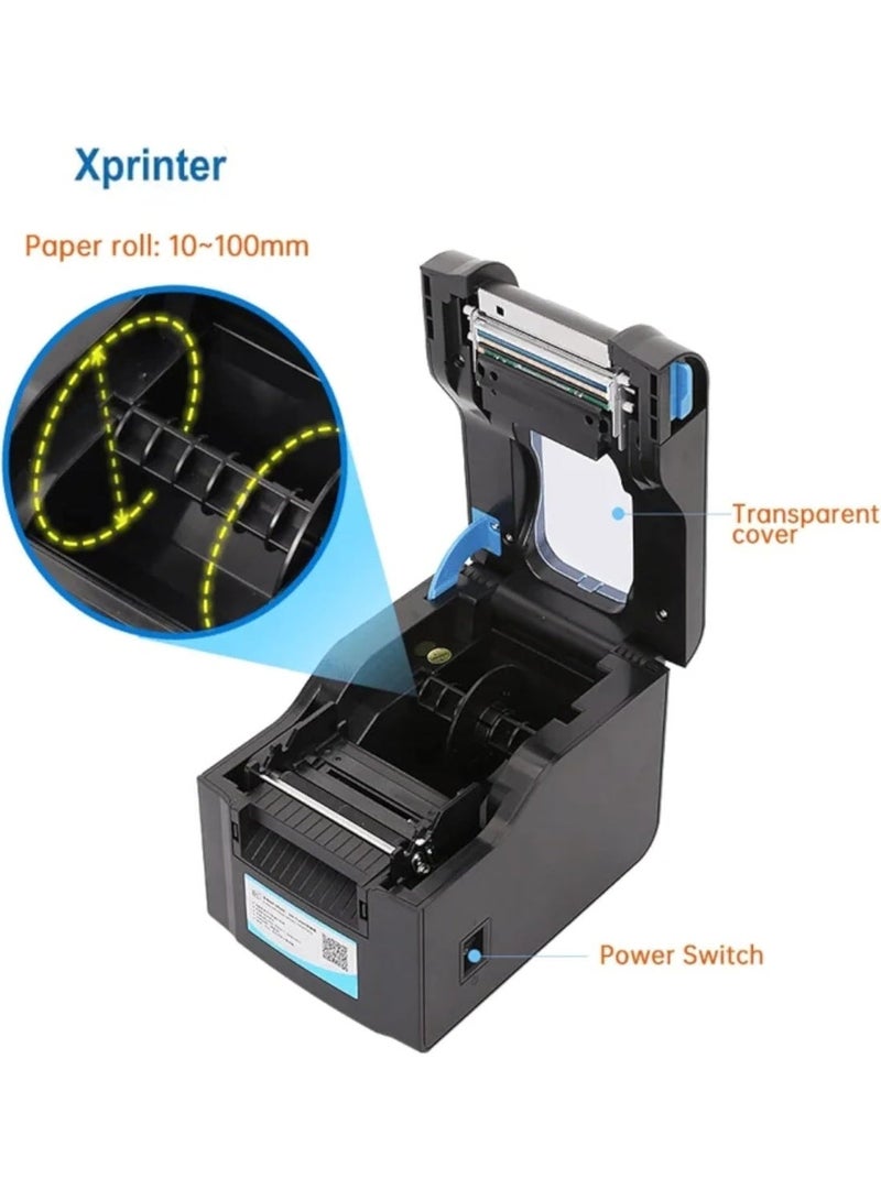 XPrinter 370B Barcode Thermal Printer - Image 3