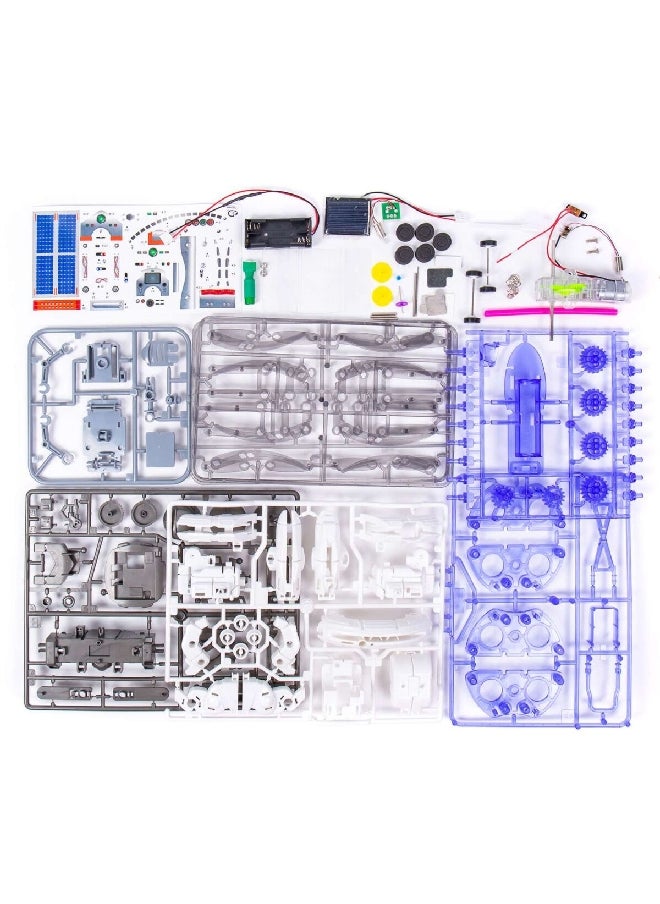 Horizon Group USA - Horizon Group Think Box Build and Create Durable Robotics Stem Set Multicolour 29.525 x 7.875 x 35.425 cm 139492B-BL - Image 1