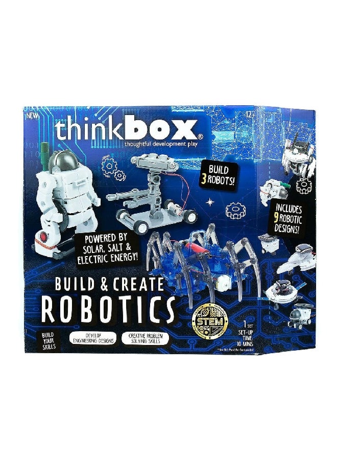 Horizon Group USA - Horizon Group Think Box Build and Create Durable Robotics Stem Set Multicolour 29.525 x 7.875 x 35.425 cm 139492B-BL - Image 1