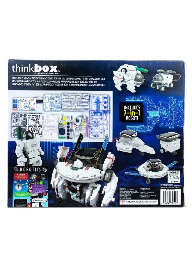 Horizon Group USA - Horizon Group Think Box Build and Create Durable Robotics Stem Set Multicolour 29.525 x 7.875 x 35.425 cm 139492B-BL - Image 1