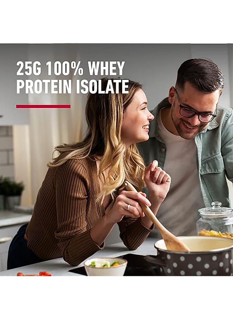 Isopure Zero Carb Whey Protein Isolate Powder With Vitamin C And Zinc For Immune Support, 25G Protein, Keto Friendly - Strawberries Cream - 1.36 KG  - Image 4