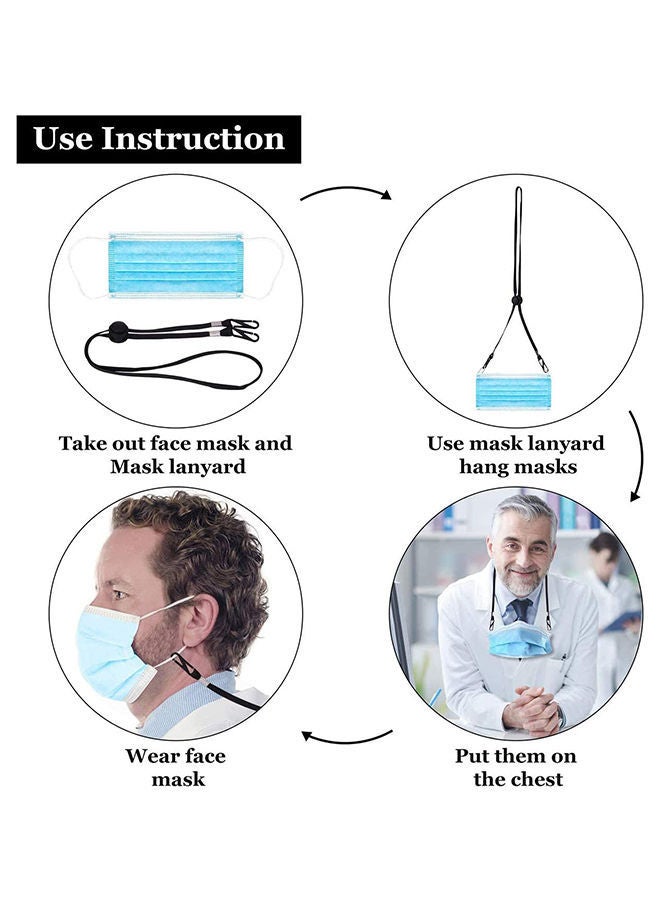 NIBEMINENT Face Mask Holder Lanyard Set For Kids - Image 5