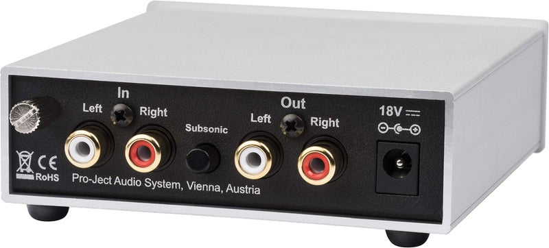 Pro-Ject Phono Box S2 Ultra Phono Preamplifier (Silver) - Image 2